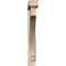 Ekena Millwork Imperial Block Smooth Bracket w/ Offset Brace, Douglas Fir, 5 1/2"W x 42"D x 42"H BKT0604X42X42IMP05SDF - alternate 4